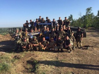 «Дніпряни» відвідали передові позиції ЗСУ  поблизу Маріуполя