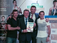 Кличко та Шевченко приїхали підтримати Бубку на виборах