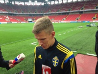 ​Футболіст збірної Швеції образив журналістів з Росії