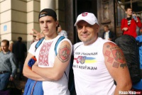 Фанати збірної Білорусі здали кров для українських військових із зони АТО