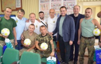 Футбольний десант у зоні АТО