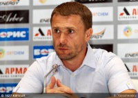 Післяматчева прес-конференція Сергія Реброва