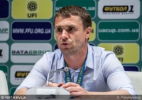 ​Післяматчева прес-конференція Сергія Реброва