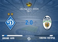 «Динамо» - «Говерла» 2:0. «Ужгородські динамівці» поїхали з поразкою