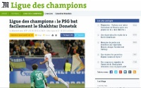 «Шахтар» - «ПСЖ». Післяматчевий огляд французької преси