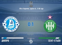 «Дніпро» - «Сент-Етьєн». 0:1