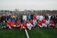 Динамівські ветерани відкрили стадіон на Черкащині