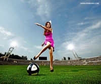 Чарівні гравчині «Баварії» вражають фрістайлом 