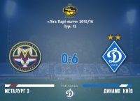 «Динамо» розгромило у Києві запорізький «Металург»