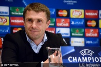 Післяматчева прес-конференція Сергія Реброва