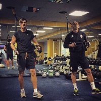 Мілевський підтримує форму в Києві