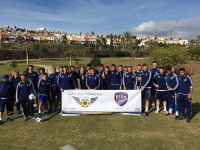 Динамівці зіграли у «футгольф»