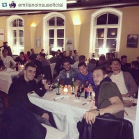 Кравець гульнув зі своїми німецькими друзями