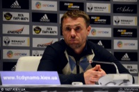 Післяматчева прес-конференція Сергія Реброва