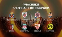 Жеребкування 1/4 фіналу Ліги Європи. LIVE 