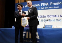 Інфантіно хоче організувати товариський матч між Південною та Північною Кореями