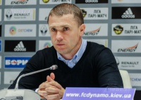 Післяматчева прес-конференція Сергія Реброва  
