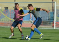 Тренування у переддень початку Євро