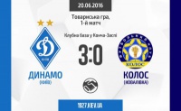 «Динамо» переграло «Колос» — 3:0, Гладкий забив дебютний гол