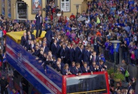 Як Ісландія своїх героїв зустрічала