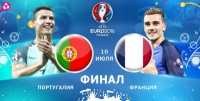 Фінал Євро-2016. Інфографіка до матчу Португалія - Франція