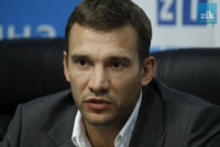 Андрій Шеченко на матчі «Челсі» і «Лестера»