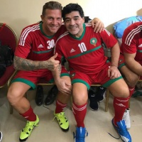 Стали відомі подробиці зустрічі Андрія Вороніна з Дієго Марадоною