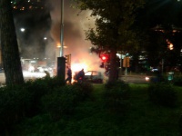 Фанати «Наполі» влаштували сутичку з поліцією перед матчем із «Динамо»