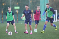 Другий день зборів: динамівські тренування та новий гість