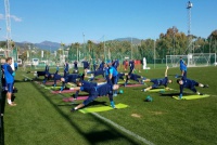 Ранкове тренування в Іспанії