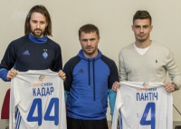 01.03.17 - Презентація новачків Динамо Тамаша Кадара та Александара Пантіча - НТБ Динамо