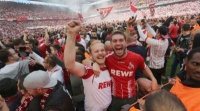 Фанати «Кельна» не стримували емоцій, святкуючи вихід команди в Лігу Європи