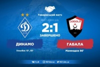 ​«Динамо» – «Габала». Динамівці перемогли команду Романа Григорчука