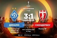 Три «банки» для албанців. ​«Динамо» - «Скендербеу»: 3:1