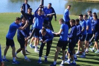 Динамівці побажали удачі Максиму Ковалю