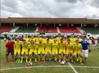 Збірна України серед ветеранів зіграла внічию з ветеранами «Сантоса»