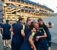 Ветерани збірної України привітали Олександра Усика із перемогою 