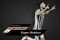 Кубковий графік Євгена Шахова: шість матчів — шість результативних дій!