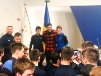 Знайомство з новою системою відеоаналізу і зустріч з Андрієм Ярмоленком для юних динамівців