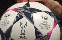 Сьогодні відбулась презентація м'яча фіналу жіночої Ліги чемпіонів