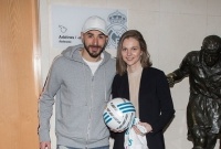 Українська шахова королева показала фото з Бензема та привітала «Реал» із виходом до фіналу ЛЧ