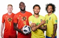 Бразилія – Бельгія: стартові склади