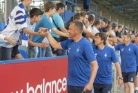 Фанати «Динамо» привітали Олександра Хацкевича 