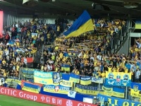 Фанатів збірної України заарештували в Чехії 