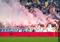 Фанати «Динамо» вивісили банер на адресу Суркіса