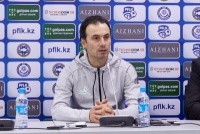 Передматчева прес-конференція тренера «Астани»