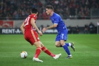 Беньямин Вербич: «Мне понравилась атмосфера на трибунах в Пирее. Хочу ощутить в Киеве такую же поддержку»