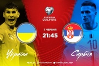 Україна - Сербія: стартові склади. ОНЛАЙН