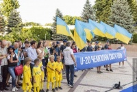 16 06 2019 Урочиста зустріч U-20, Будинок футболу