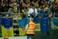 Українські фанати підготували крутий банер до вирішального матчу з Литвою